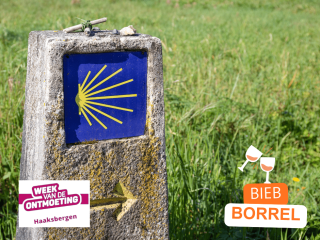 BiebBorrel: pelgrimsroute naar Santiago de Compostella